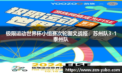 极限运动世界杯小组赛次轮图文战报：苏州队3-1泰州队